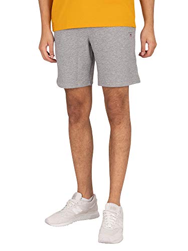 GANT Herren ORIGINAL Sweat Shorts, Grey Melange, S von GANT