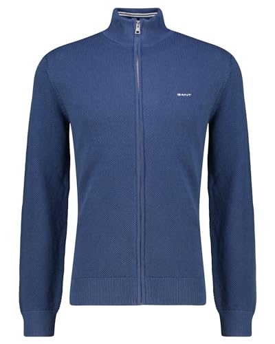 GANT Herren Pullover 8040524 Dusty Blue Sea XL von GANT