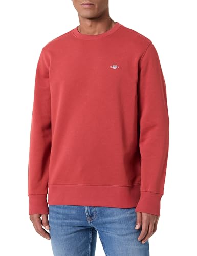 GANT Herren REG Shield C-Neck Sweat Sweatshirt, MODERN Rust, XXL GANT Herren REG Shield C-Neck Sweat Sweatshirt, MODERN Rust, XXL von GANT