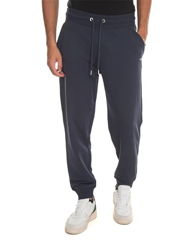 Gant Herren REG Shield Sweatpants Lässige Hose, Evening Blue, 5XL von GANT