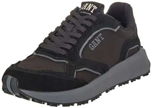 GANT Herren RONDER Sneaker, Black, 41 EU von GANT