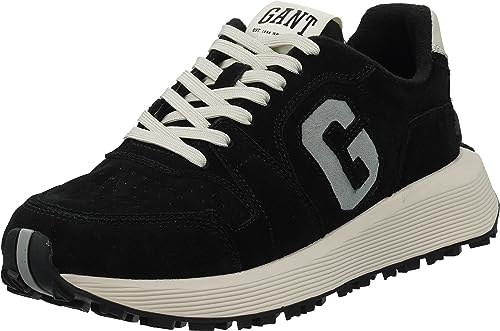 GANT Herren RONDER Sneaker, Black, 44 EU von GANT