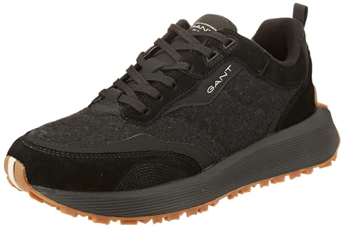 GANT Herren RONDER Sneaker, Black, 45 EU von GANT