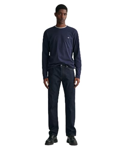 GANT Herren Regular Jeans, Dark Blue, 38W / 36L GANT Herren Regular Jeans, Dark Blue, 38W / 36L von GANT
