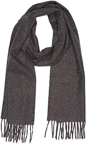 GANT Herren SOLID Lambswool Scarf Schal, Dark Grey Melange, ONE Size GANT Herren SOLID Lambswool Scarf Schal, Dark Grey Melange, ONE Size von GANT