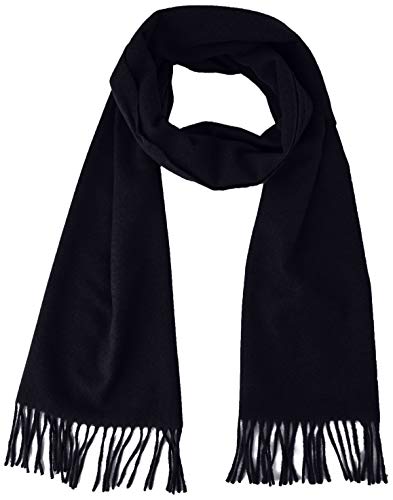 GANT Herren Unisex. SOLID Wool Scarf Schal, Navy, Einheitsgröße von GANT