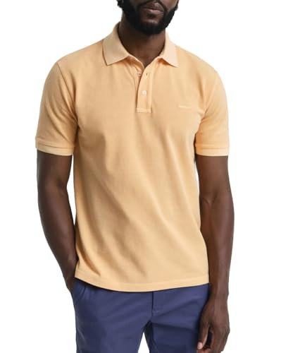 GANT Herren Sunfaded SS Polo Polohemd, Teak, M von GANT