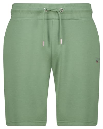 GANT Herren Sweat Shorts ORIGINAL Kurze Sweathose, Kalamata Green, S von GANT