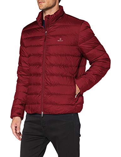 GANT Herren The Light DOWN Jacket Jacke, Port RED, XL von GANT