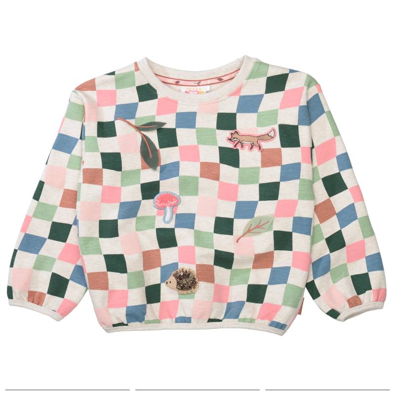 JETTE by STACCATO - Sweatshirt birch melange check von JETTE by STACCATO