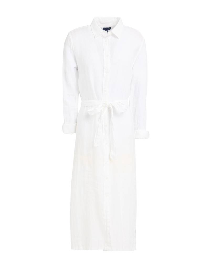 GANT Midi-kleid Damen Weiß von GANT