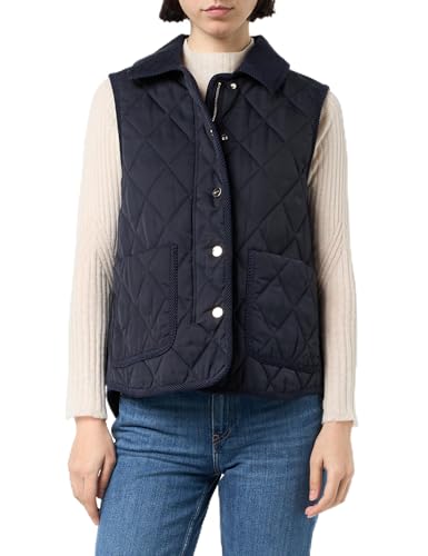 GANT QUILTED VEST WITH CORD DETAILS von GANT