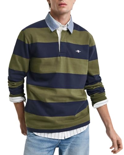 GANT REG Chambray Stripe Heavy Rugger von GANT
