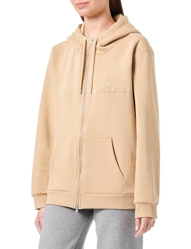 GANT REG Tonal Shield Zip Hoodie von GANT