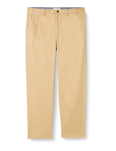 GANT Herren Regular Tp Chinos Klassische Hose, Dark Khaki, 33W / 32L EU von GANT