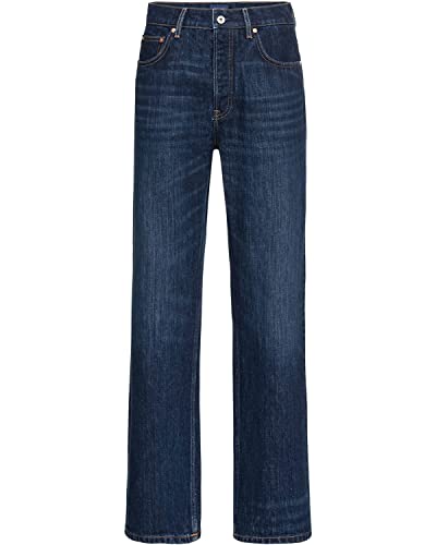 GANT Relaxed Straight Jeans Dark Blue Broken In 27 GANT Relaxed Straight Jeans Dark Blue Broken In 27 von GANT