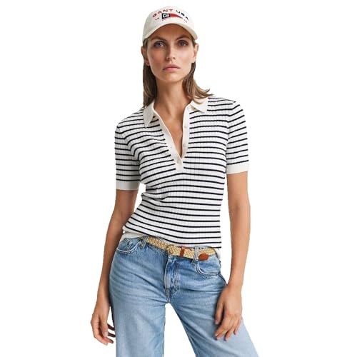 GANT Rib Knit Striped SS Rugger GANT Rib Knit Striped SS Rugger von GANT