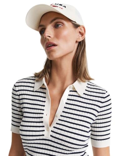GANT Rib Knit Striped SS Rugger von GANT