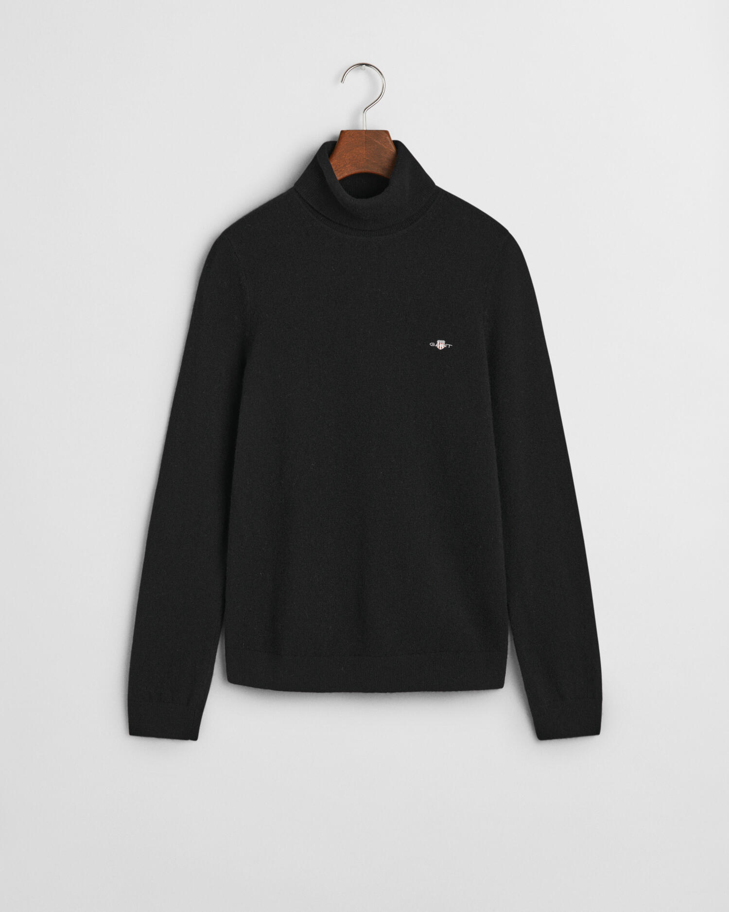 GANT - Rollkragenpullover aus extrafeinem Lambswool-Gemisch black - Gr. - XXL von GANT