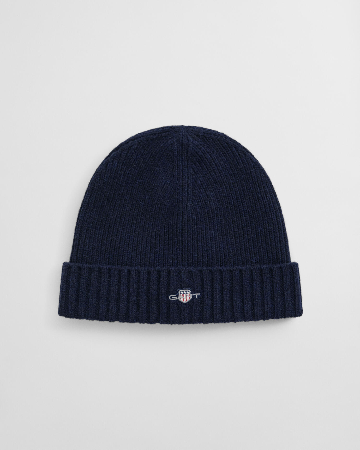 GANT - Shield Beanie aus Wolle marine - Gr. - OS von GANT