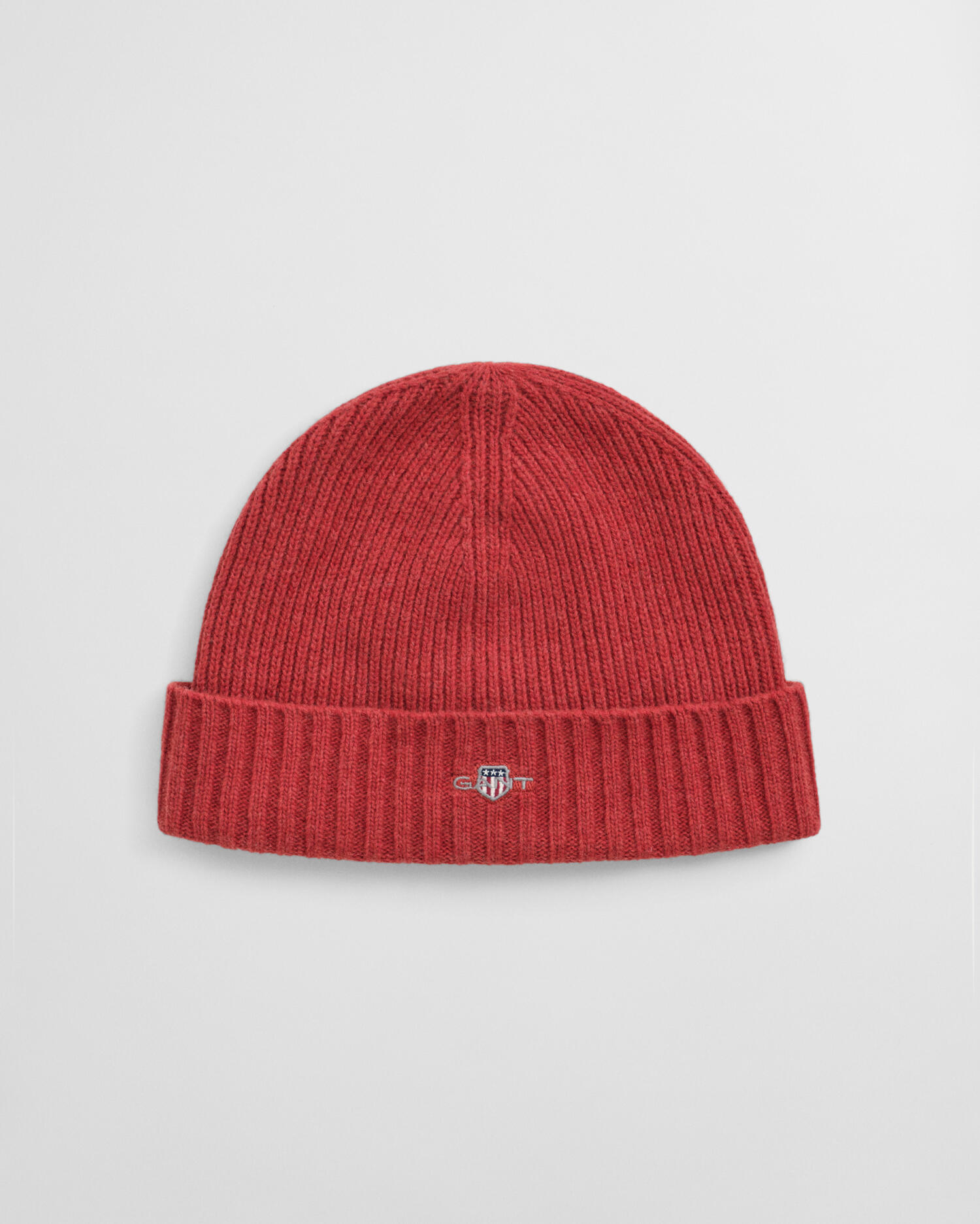 GANT - Shield Beanie aus Wolle modern rust - Gr. - OS von GANT