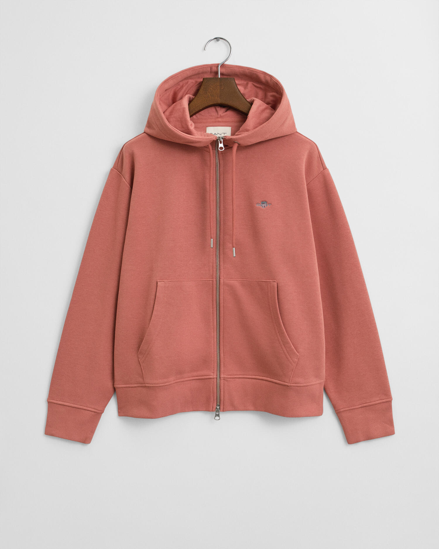 GANT - Shield Sweatjacke faded brick - Gr. - S von GANT