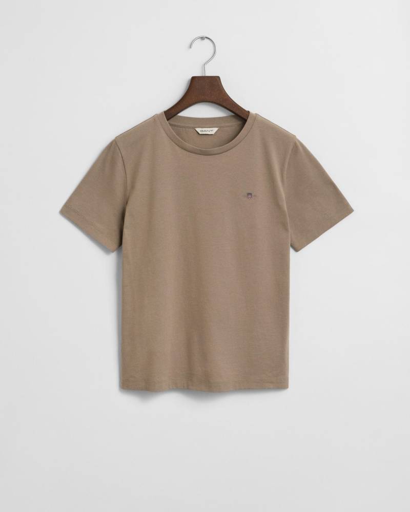 GANT - Shield T-Shirt taupe beige - Gr. - XXL von GANT