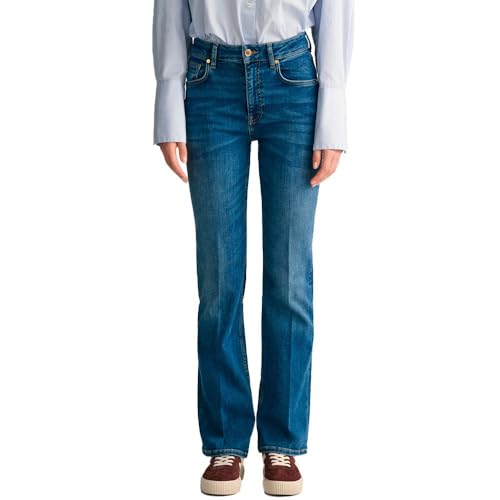 Gant 4100227 Flare Slim Fit Jeans 27 von GANT