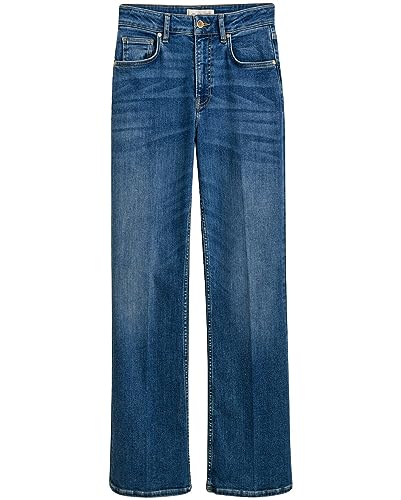 GANT Slim-Jeans mit Bügelfalte Midblue 34 von GANT