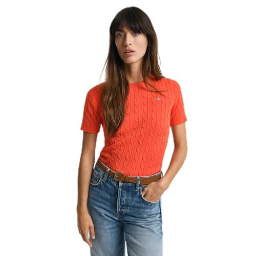 GANT Stretch Cotton Cable SS C-Neck von GANT