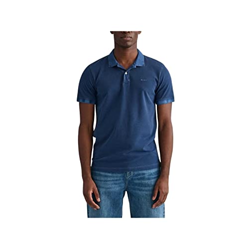 GANT Sunfaded Pique SS Rugger - L von GANT