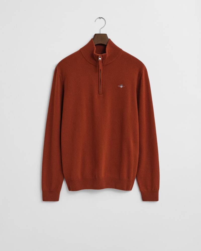 GANT - Superfine Lambswool Troyer modern rust - Gr. - M von GANT