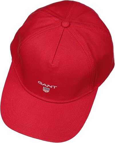GANT Unisex Kinder D1. ORIGINAL Shield Cap Baseballkappe, rot, (DE/NL/SE/PL, Alphanumerisch, L, XL, Rot) von GANT