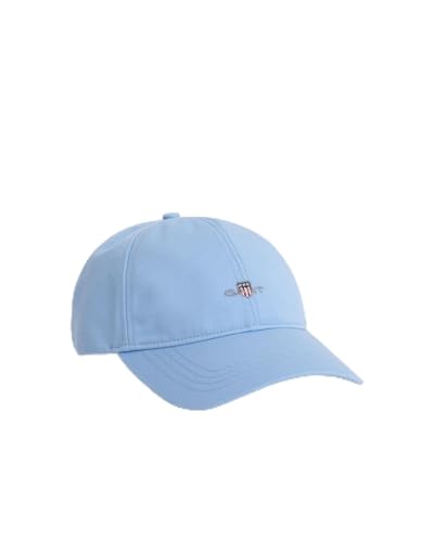 GANT Unisex Shield Cotton Twill Cap Baseballkappe, Capri Blue, One Size von GANT