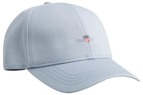 GANT Unisex Shield HIGH Cap Baseballkappe, Dove Blue, L/XL von GANT