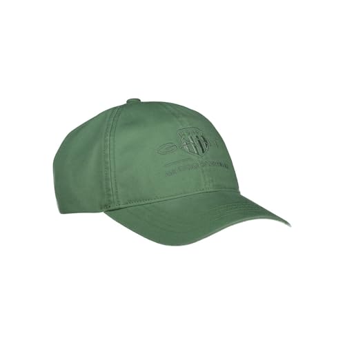 GANT Unisex Tonal Archive Shield Cap Baseballkappe, Kalamata Green, Einheitsgröße von GANT