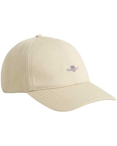 GANT Unisex. Cotton Twill Cap, Putty, Standard von GANT