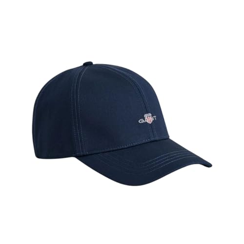 GANT Unisex. HIGH Cotton Twill Cap, Marine, Standard von GANT