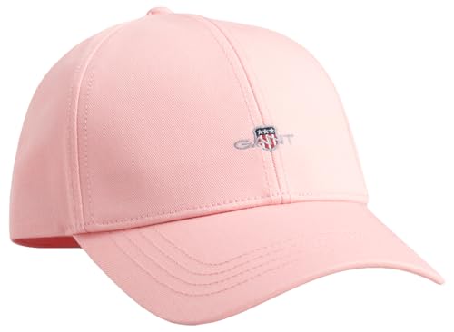 GANT Unisex Shield High Cap Baseballkappe, BUBBELGUM PINK, S-M EU von GANT