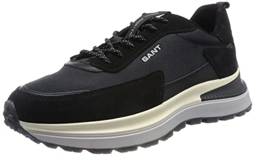 GANT FOOTWEAR Herren CAZIDY Sneaker, Black, 44 EU von GANT