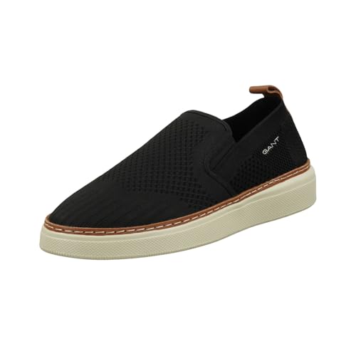 Gant Herren San Prep Sneaker, Schwarz, 44 EU von GANT