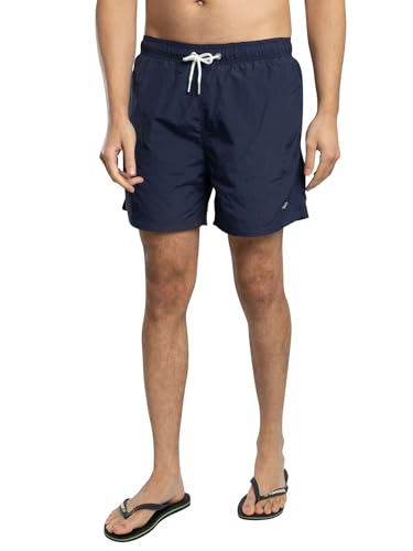 GANT Herren Logo-Badeshorts, Marine, XL von GANT