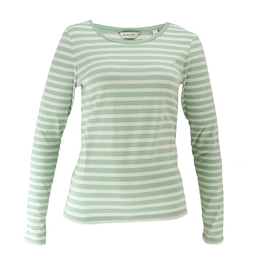 Slim Striped 1X1 Ribbed LS T-Shirt von GANT