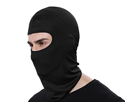 GANWAY Skimaske für Herren und Damen, Sturmhaube, Skullies, Beanies, Outdoor-Sport, Radmütze, Schwarz, 45*25Cm GANWAY Skimaske für Herren und Damen, Sturmhaube, Skullies, Beanies, Outdoor-Sport, Radmütze, Schwarz, 45*25Cm von GANWAY