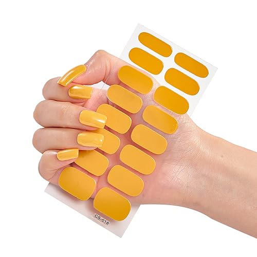 16 Streifen Wraps Politur Streifen Selbstklebende Politur Aufkleber für Frauen Mädchen Kunst Aufkleber Dekor von GANYKQ