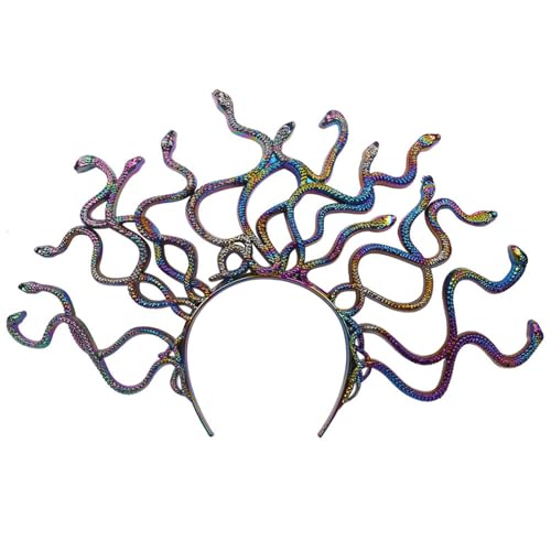 GANYKQ Vintage griechischer Mythos antikes Stirnband Halloween Haarband Cosplay Kopfbedeckung Mode Statement Haarteile zur Verbesserung von GANYKQ