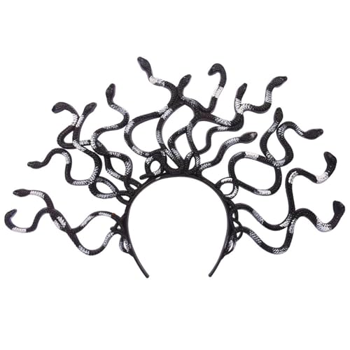 GANYKQ Vintage griechischer Mythos antikes Stirnband Halloween Haarband Cosplay Kopfbedeckung Mode Statement Haarteile zur Verbesserung von GANYKQ