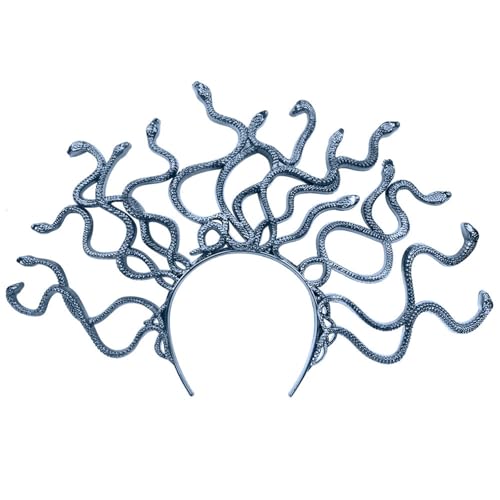 GANYKQ Vintage griechischer Mythos antikes Stirnband Halloween Haarband Cosplay Kopfbedeckung Mode Statement Haarteile zur Verbesserung von GANYKQ