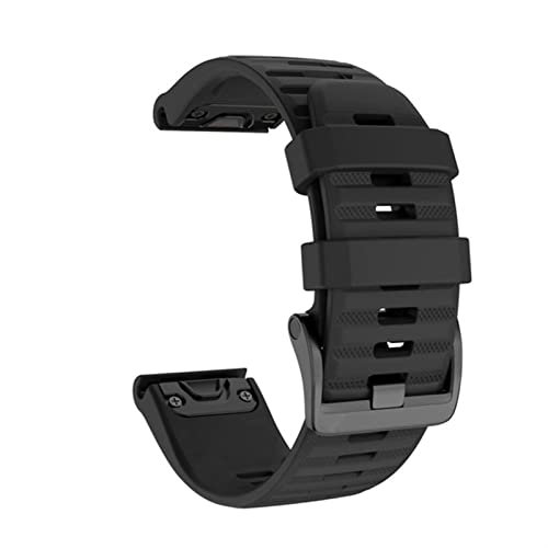GANYUU 22 x 26 mm Silikon-Uhrenarmband für Coros Vertix 2 Smartwatch Quick Easy Fit Armband Gürtel Armband Correa, 26mm Coros VERTIX 2 von GANYUU