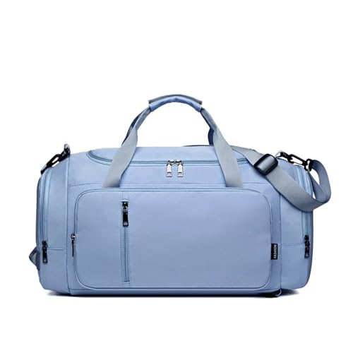 GANYUU Fitness Gym Reisetasche Sport Handtasche Damen Herren Trocken Nass Schuhe Tasche Single Shoulder Crossbody Schwimmen Yoga Rucksack Seesack, blau, Einheitsgröße GANYUU Fitness Gym Reisetasche Sport Handtasche Damen Herren Trocken Nass Schuhe Tasche Single Shoulder Crossbody Schwimmen Yoga Rucksack Seesack, blau, Einheitsgröße von GANYUU